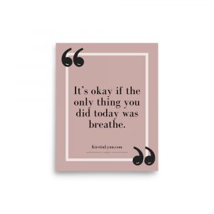 It’s Okay Poster