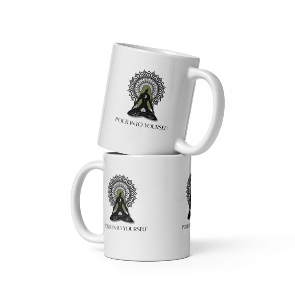 Pour Into Yourself Glossy Mug - Image 2