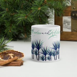 Keep Calm White glossy mug