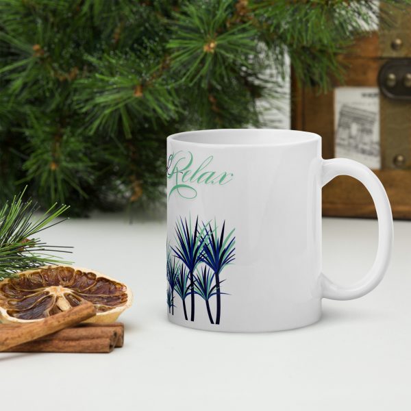 Keep Calm White glossy mug - Image 3