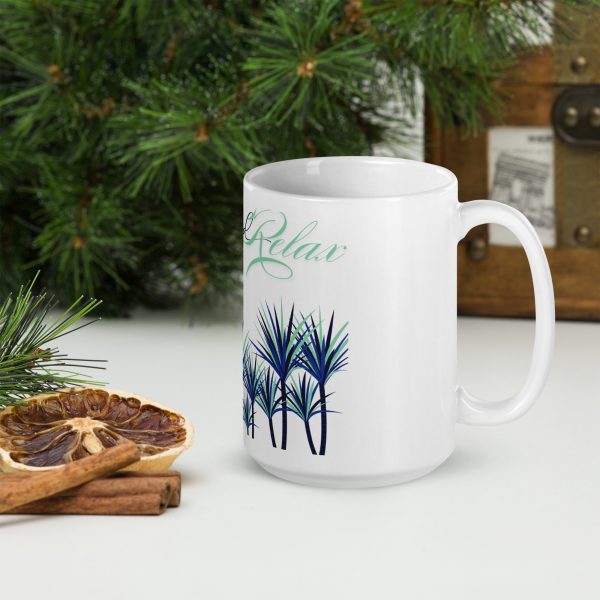 Keep Calm White glossy mug - Image 5