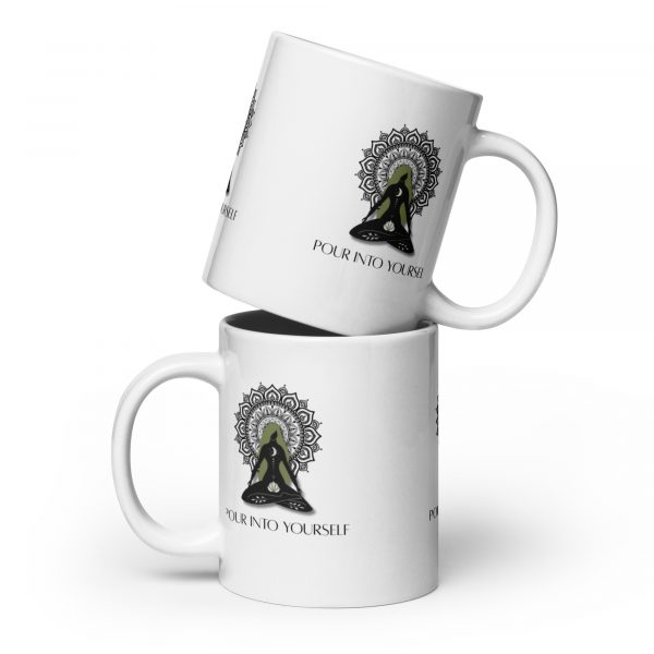 Pour Into Yourself Glossy Mug - Image 4