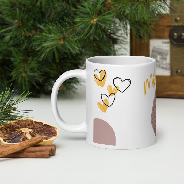 Mindfulness White glossy mug - Image 7