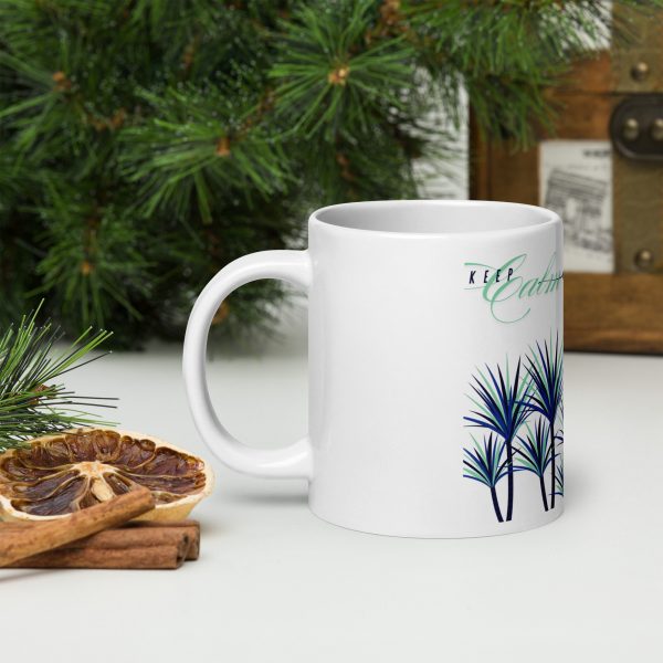 Keep Calm White glossy mug - Image 7