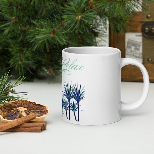 Keep Calm White glossy mug - Image 8